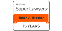 Rated by Super Lawyers Ethan A. Brecher 15 Years